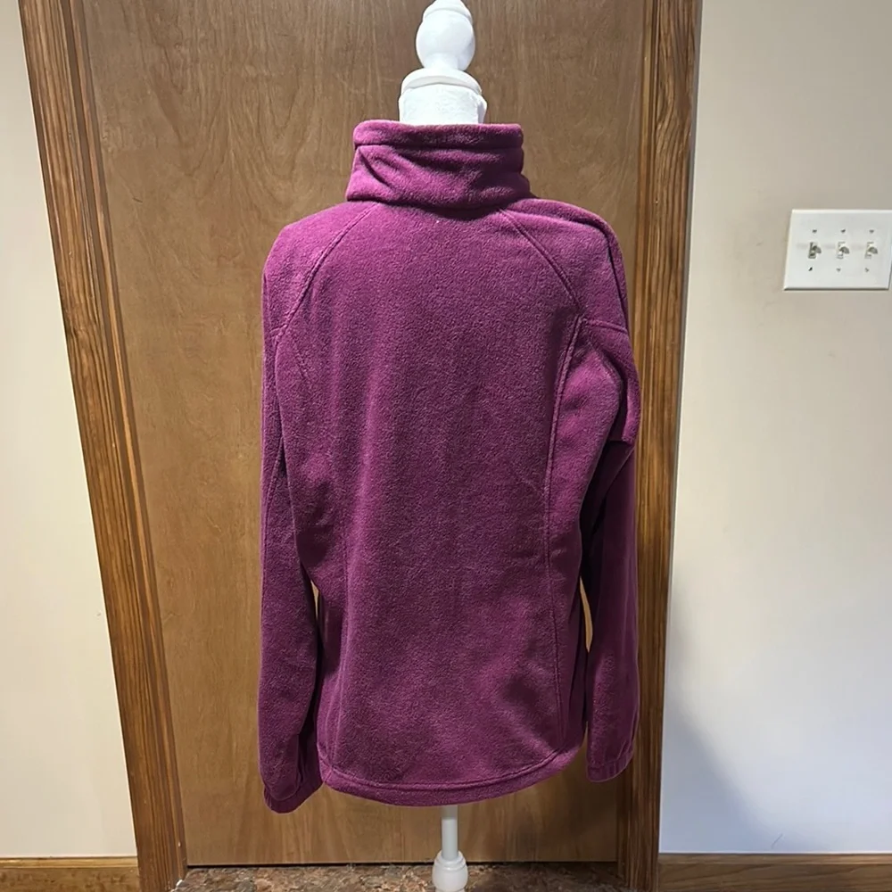 Columbia Magenta Fleece Jacket - Picture 5 of 8